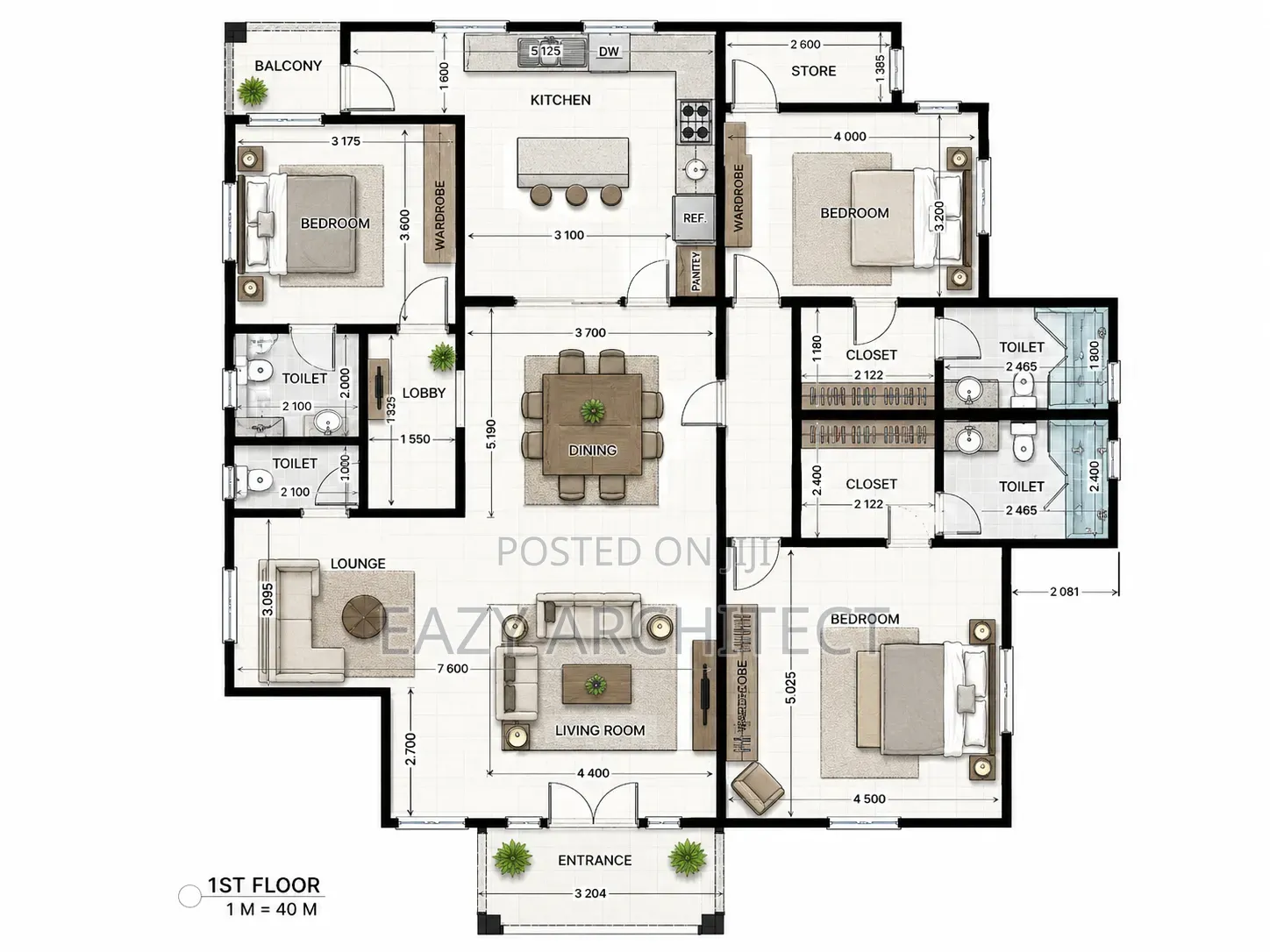 Architect of Building Approval Drawings and Regulation With Details