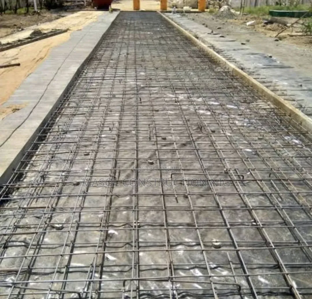 , Interlock Road, Concrete Road Construction