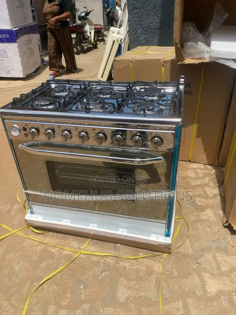 Brand New 6 Burner Cooker With Oven and Grill