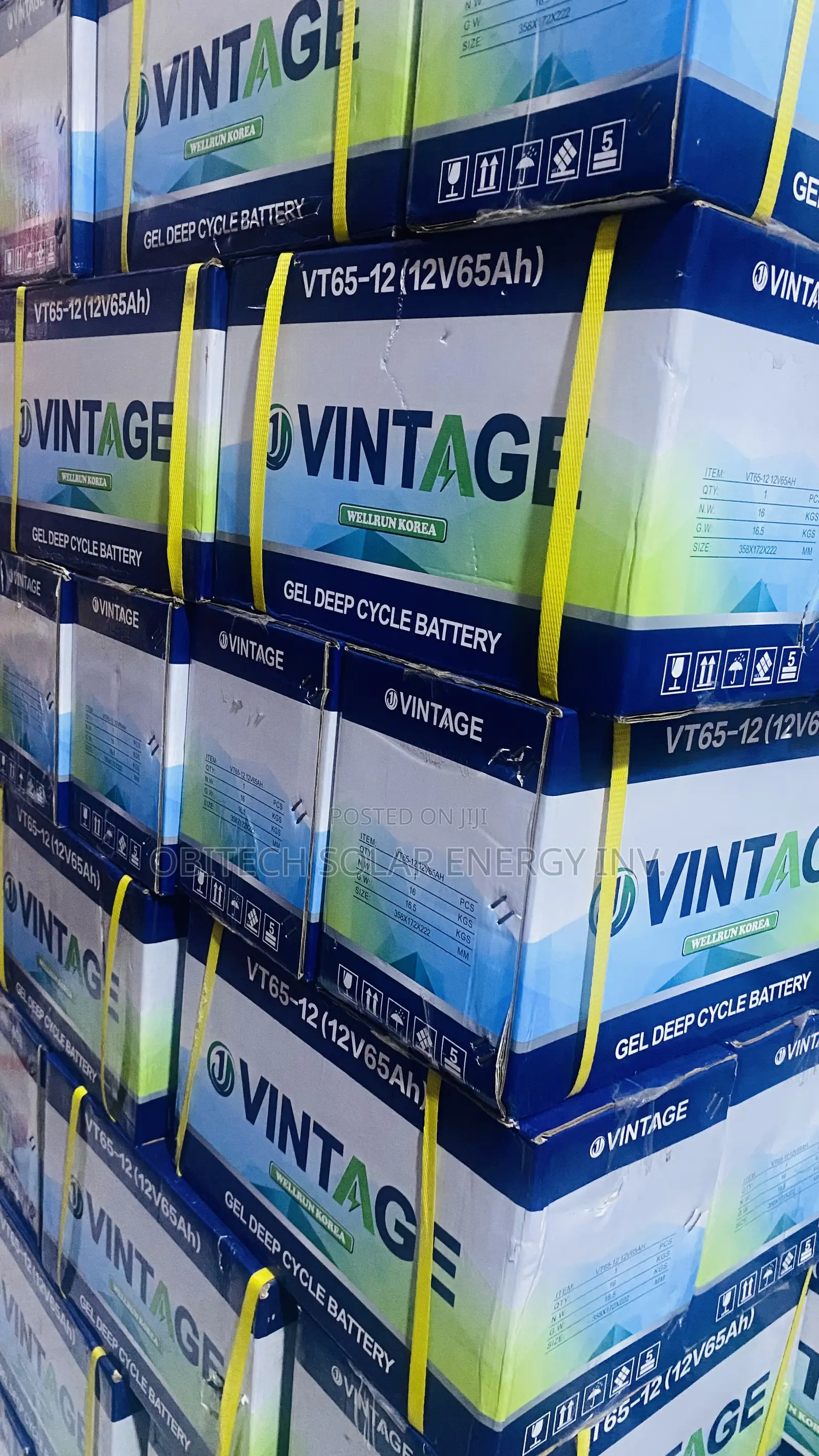 12V 65AH Deep Cycle Battery