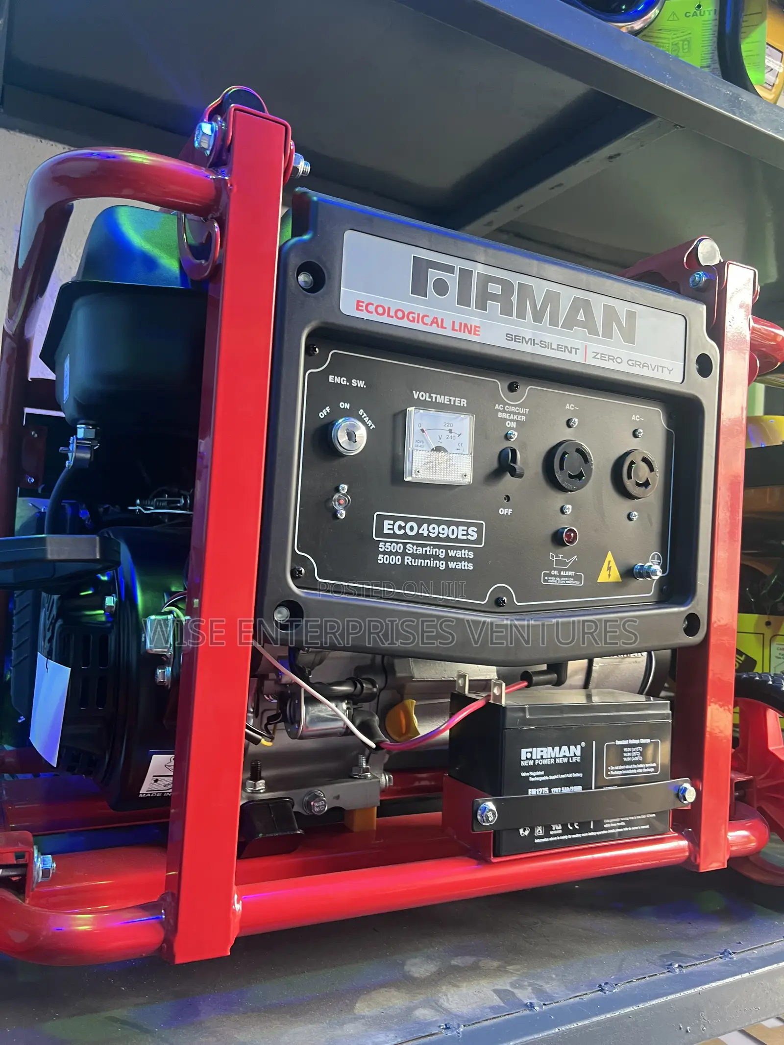 Firman Eco4990es 5.5kva 100% Copper Coil