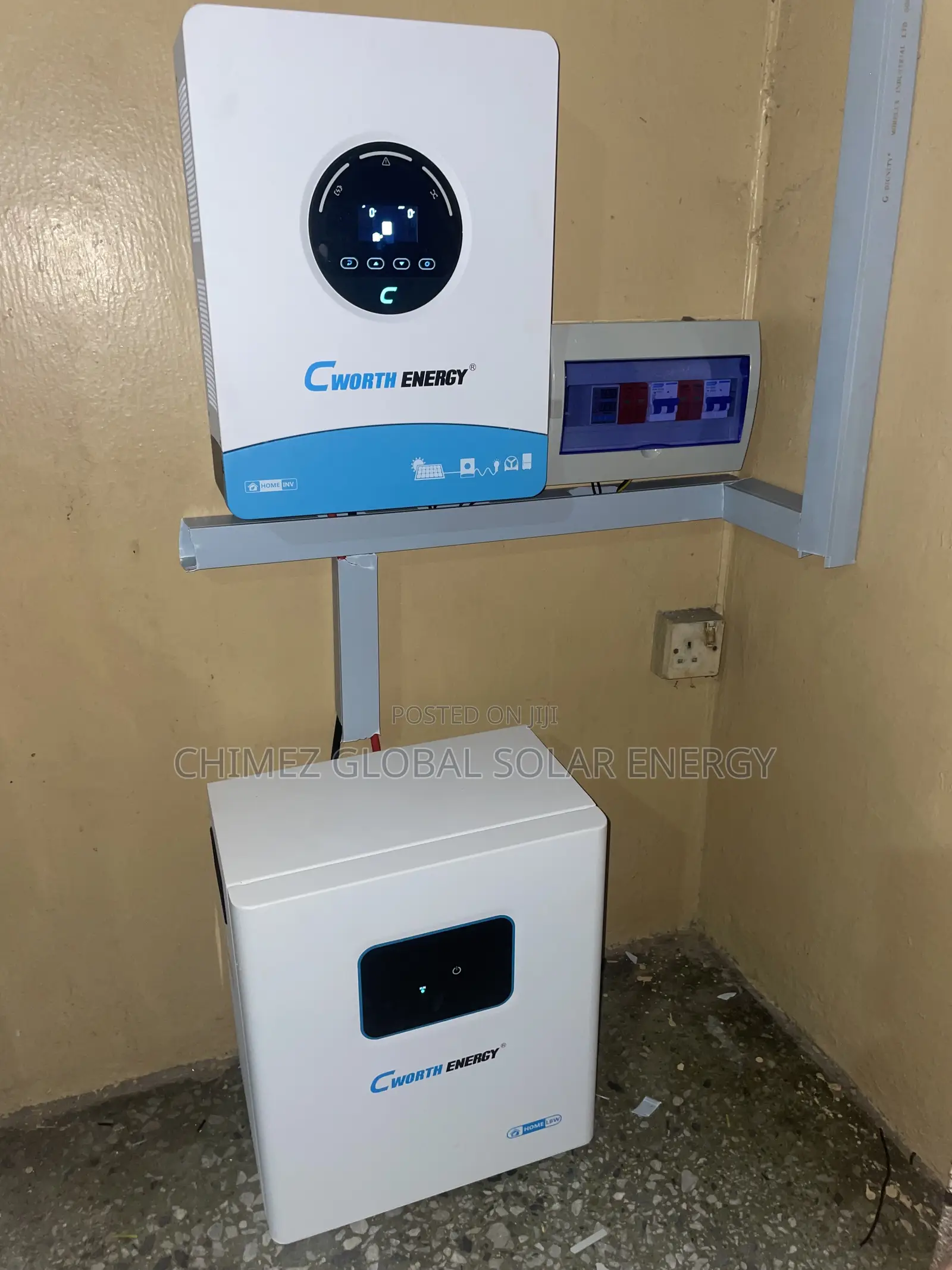 4.2kva Inverter +7.5kwh Lithium Battery +8pcs of 650 Watts Solar Panel