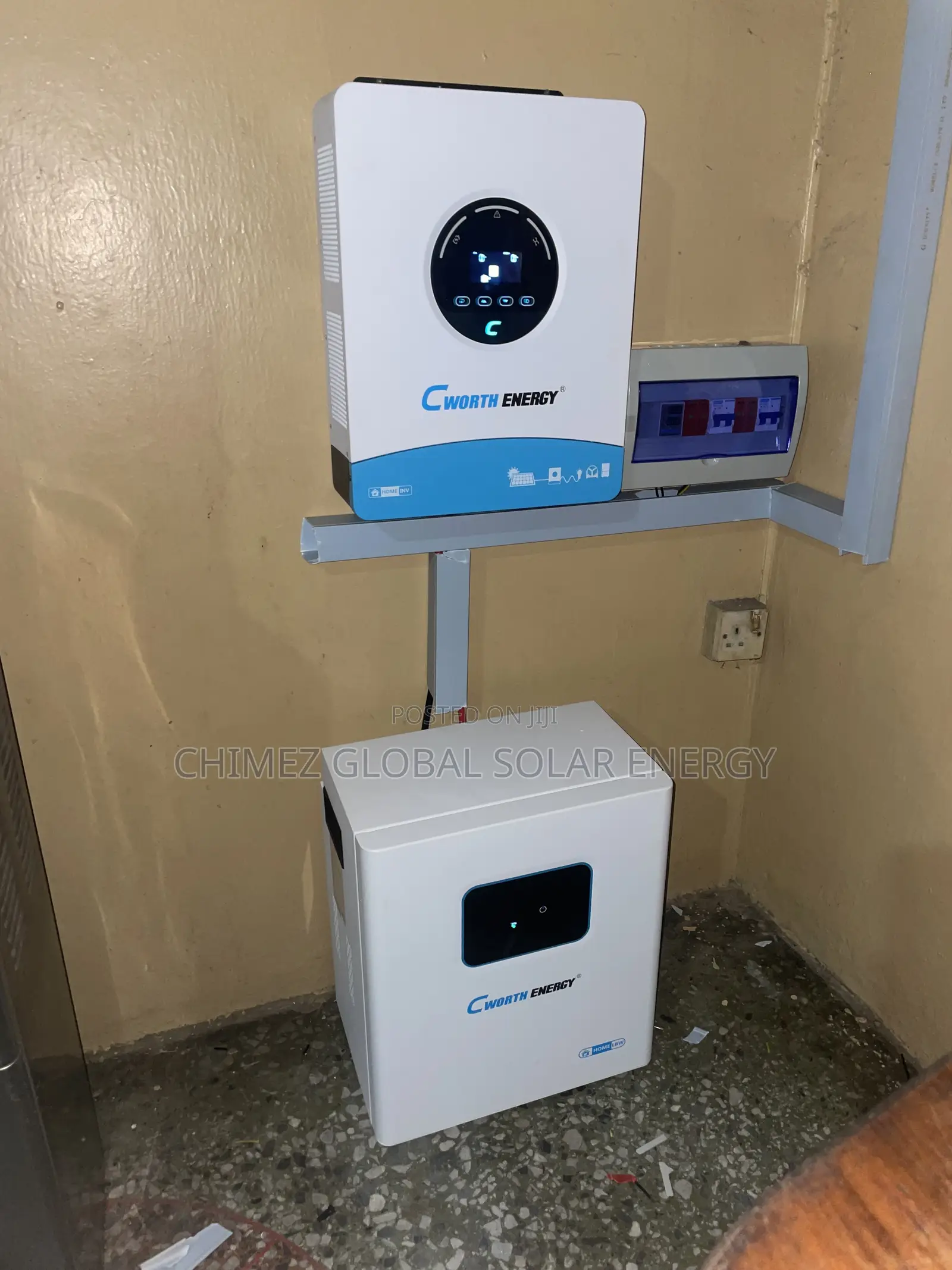 4.2kva Inverter +7.5kwh Lithium Battery +8pcs of 650 Watts Solar Panel