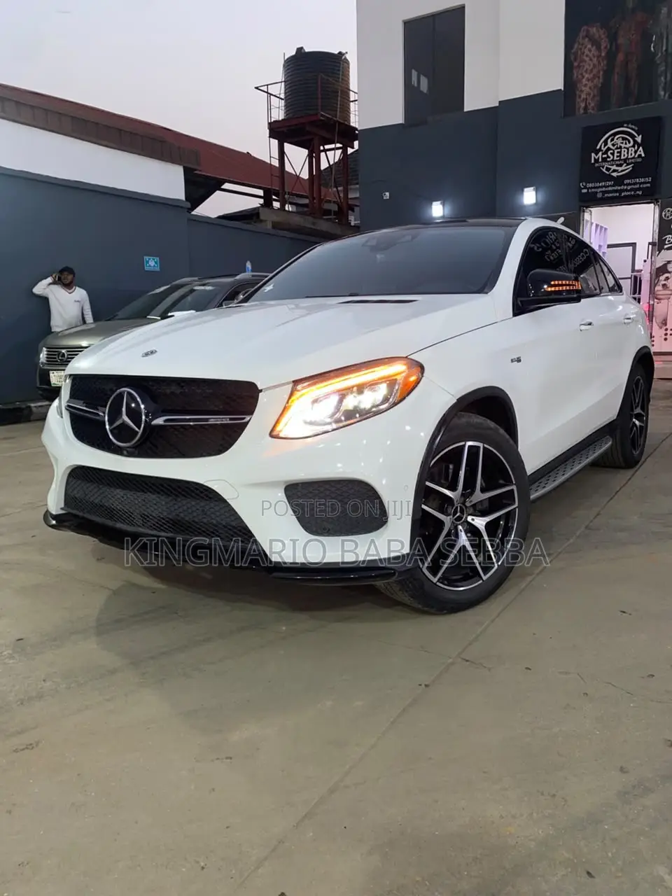 Mercedes-Benz GLE-Class AMG GLE 43 4MATIC 2018 White
