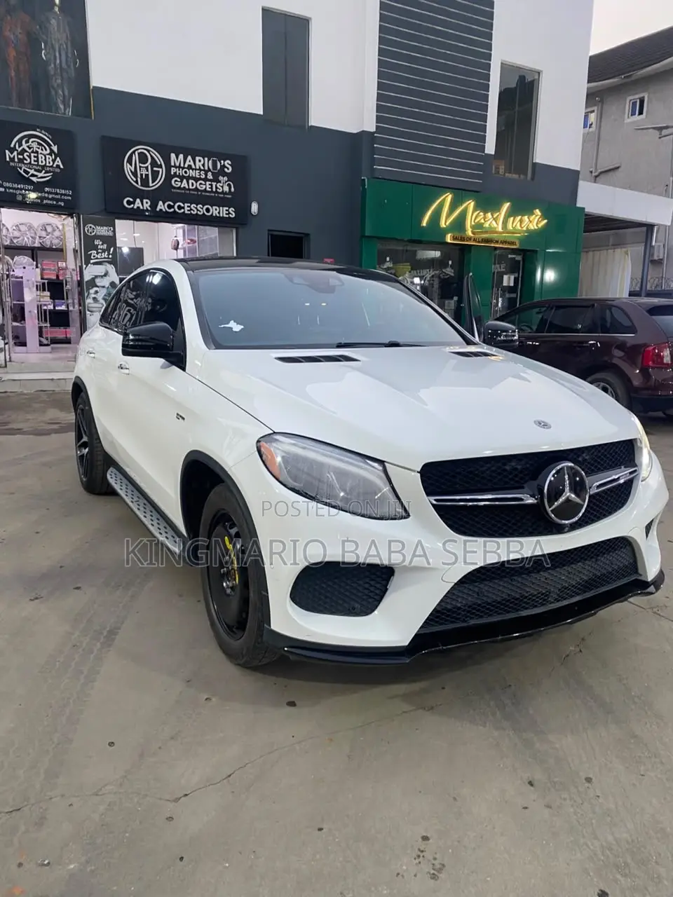 Mercedes-Benz GLE-Class AMG GLE 43 4MATIC 2018 White