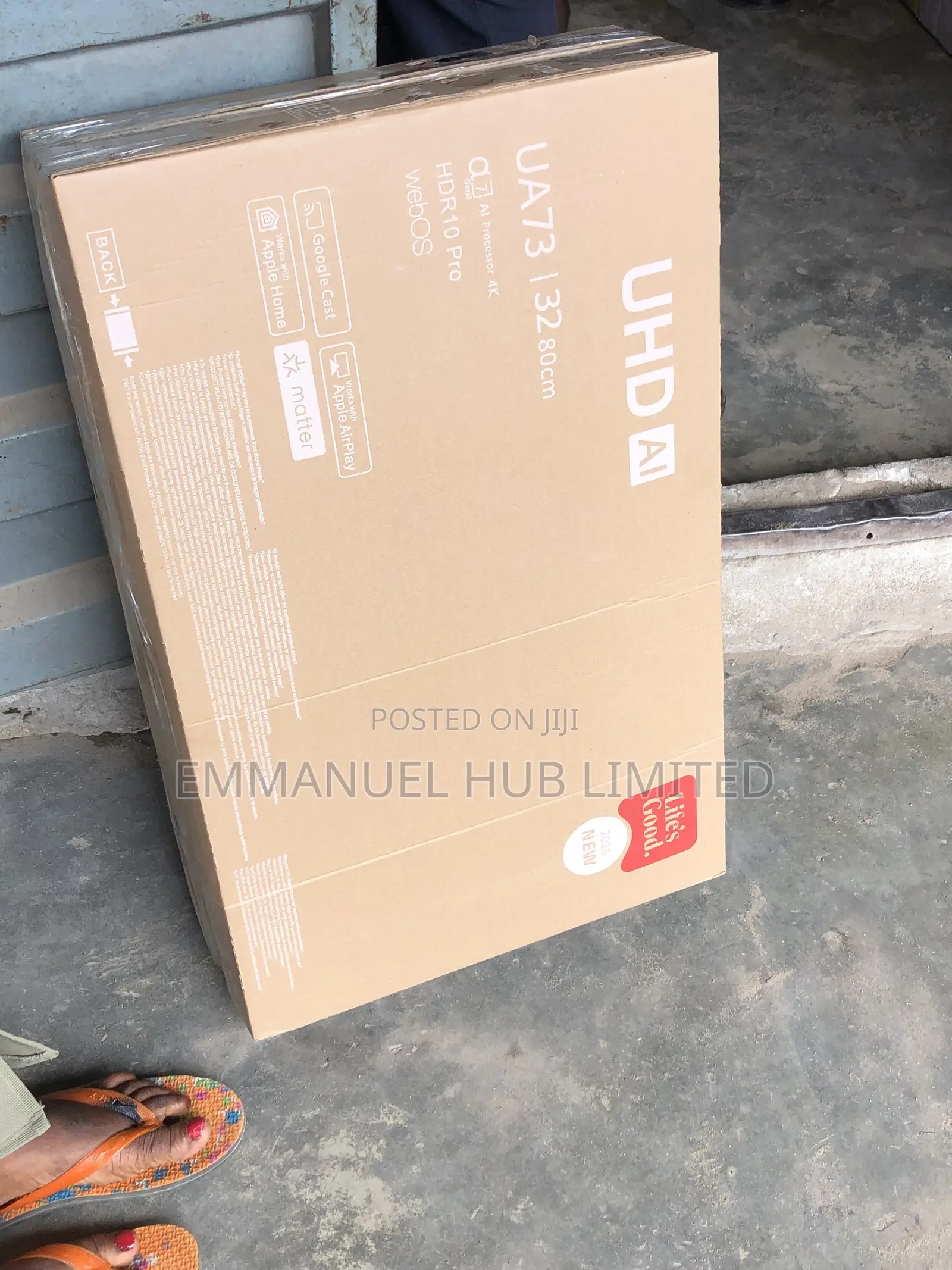 LG 32 Android Smart TV Uhd