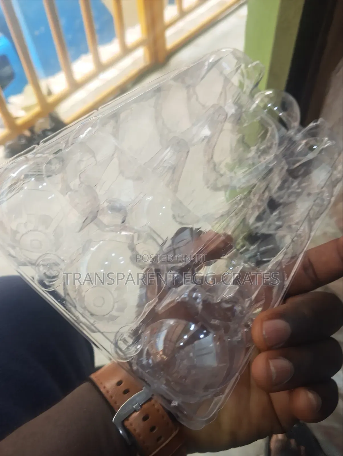 Transparent Egg Crate