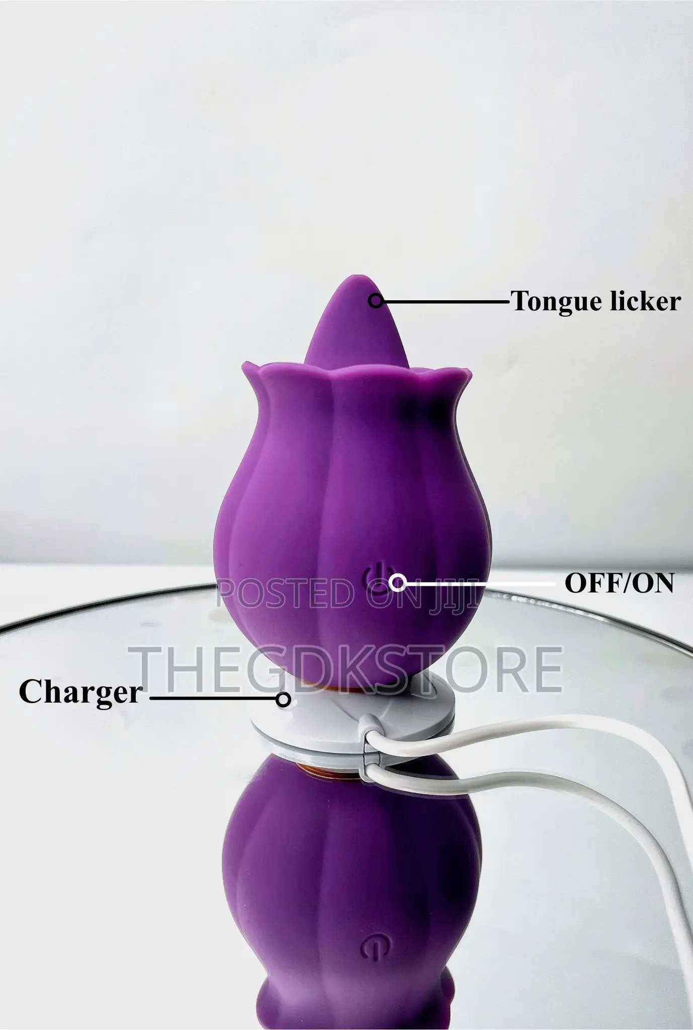 Rose Sucker Sex Toy Vibrator