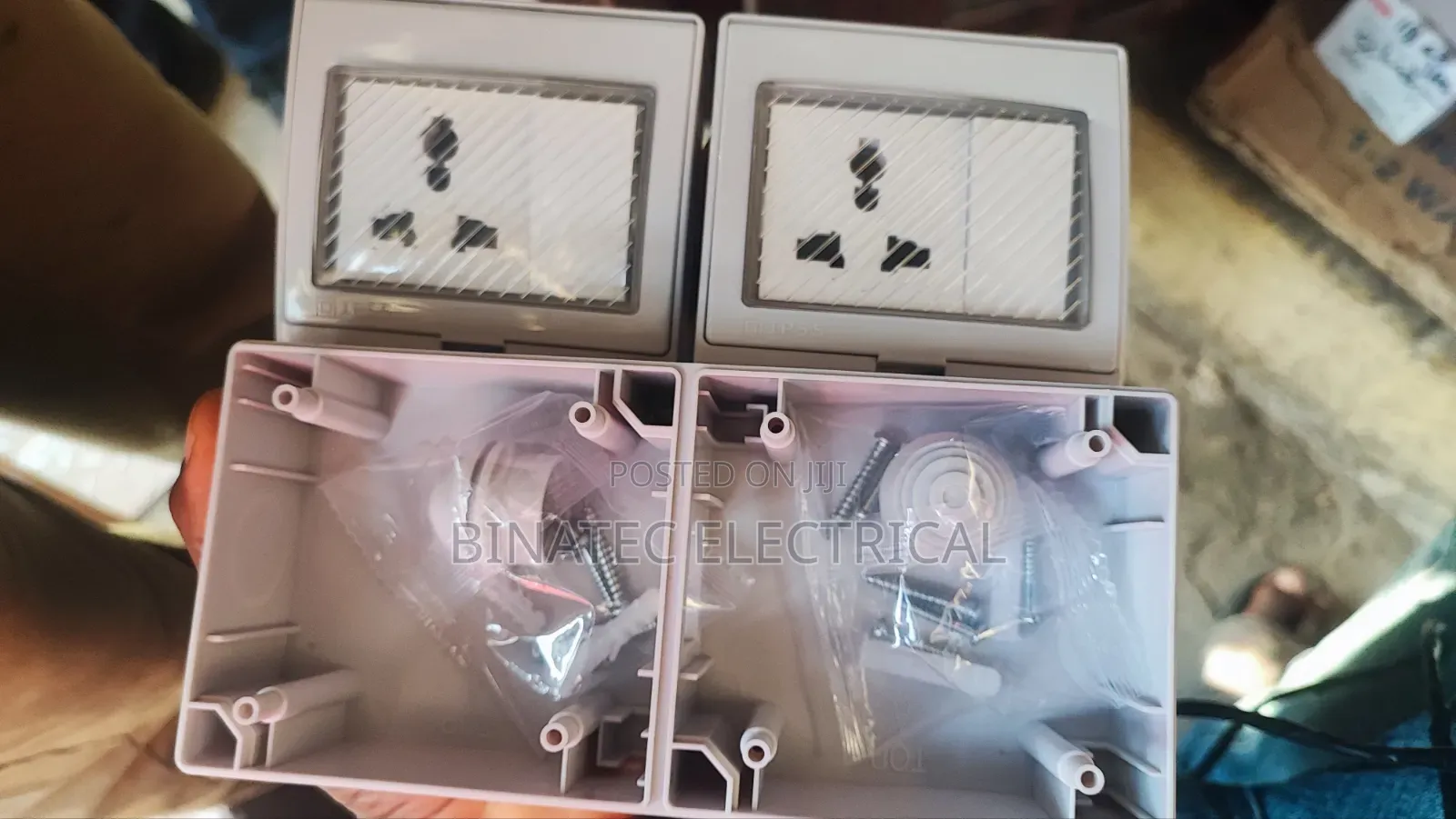 Waterproof Double Socket