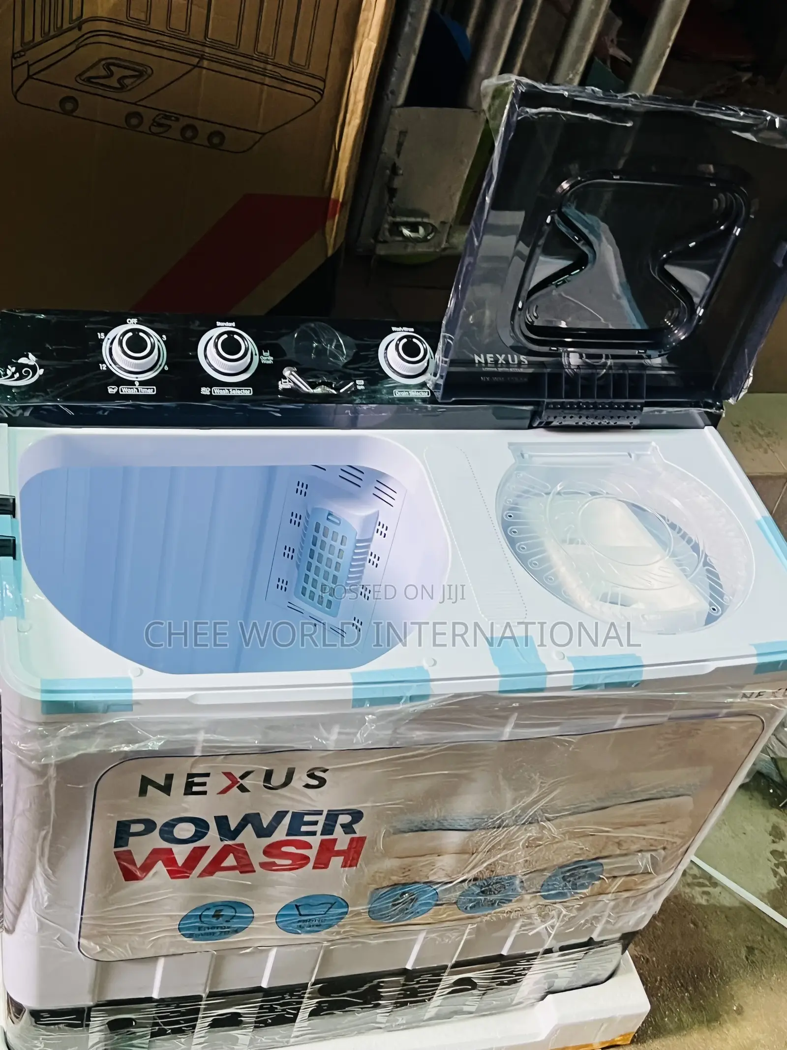 Original Nexus 13kg Twin Tub Manual Washer – Durable Efficient