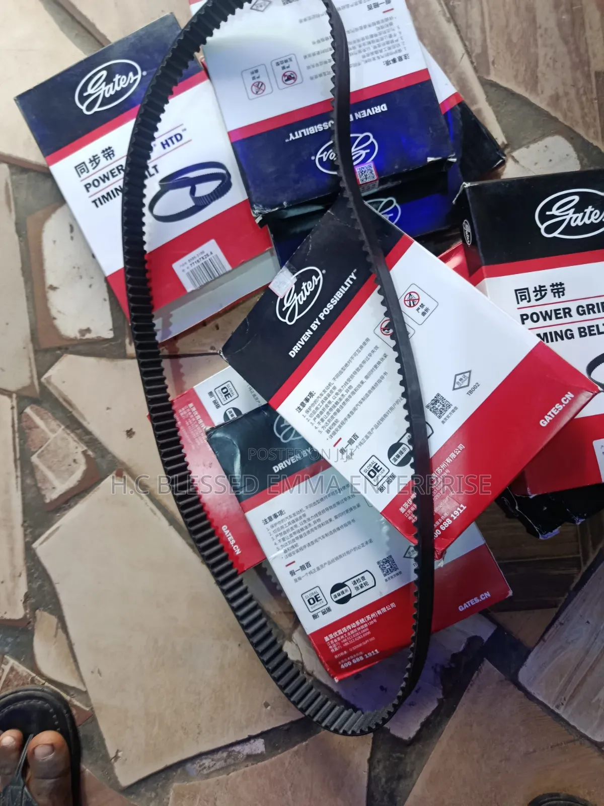 Original Timing Belt for Jac T6 Pick Up Turbo Non Turbo
