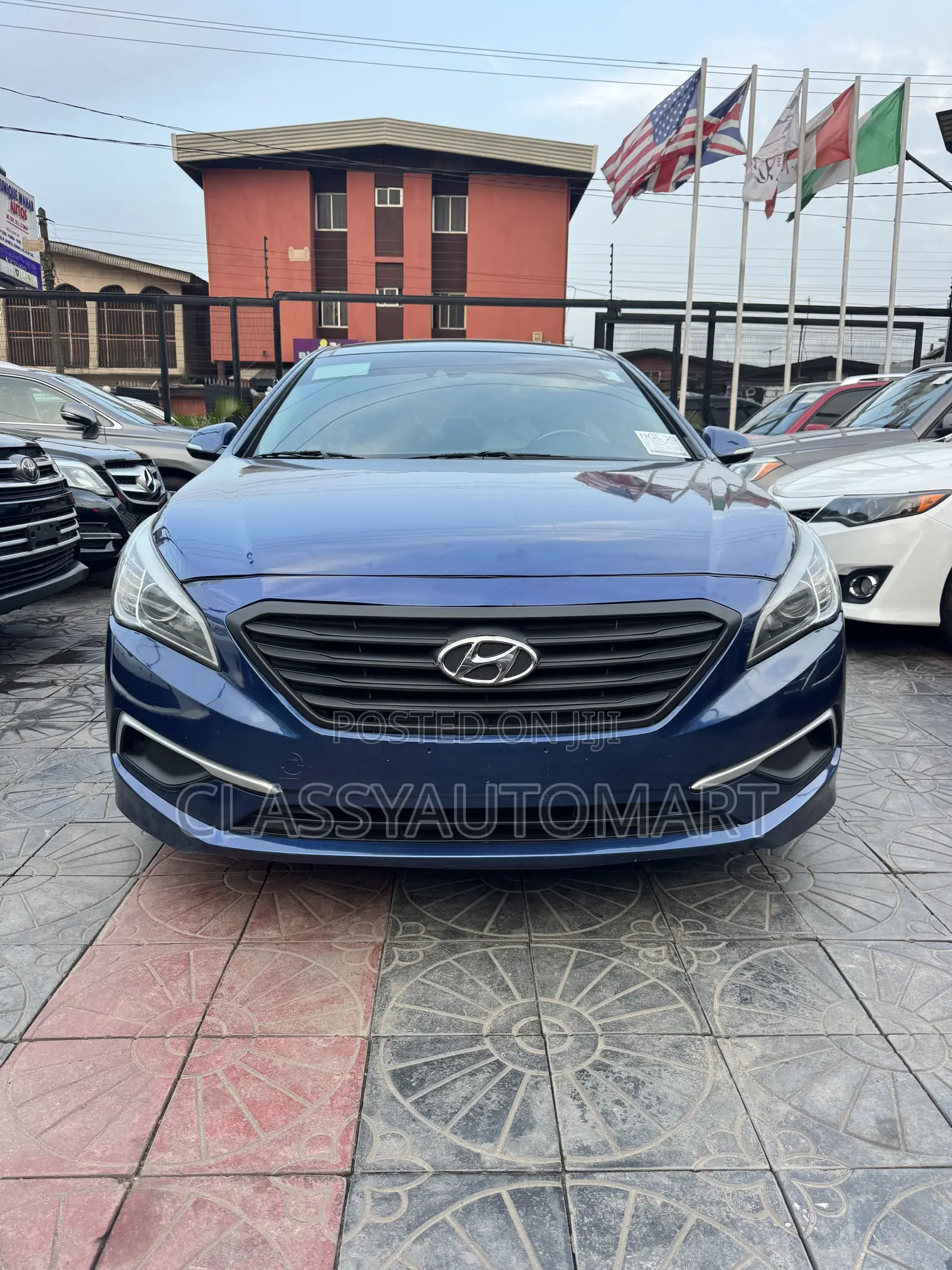 Hyundai Sonata Limited Sedan FWD (2.4L 4cyl 6A) 2016 Blue