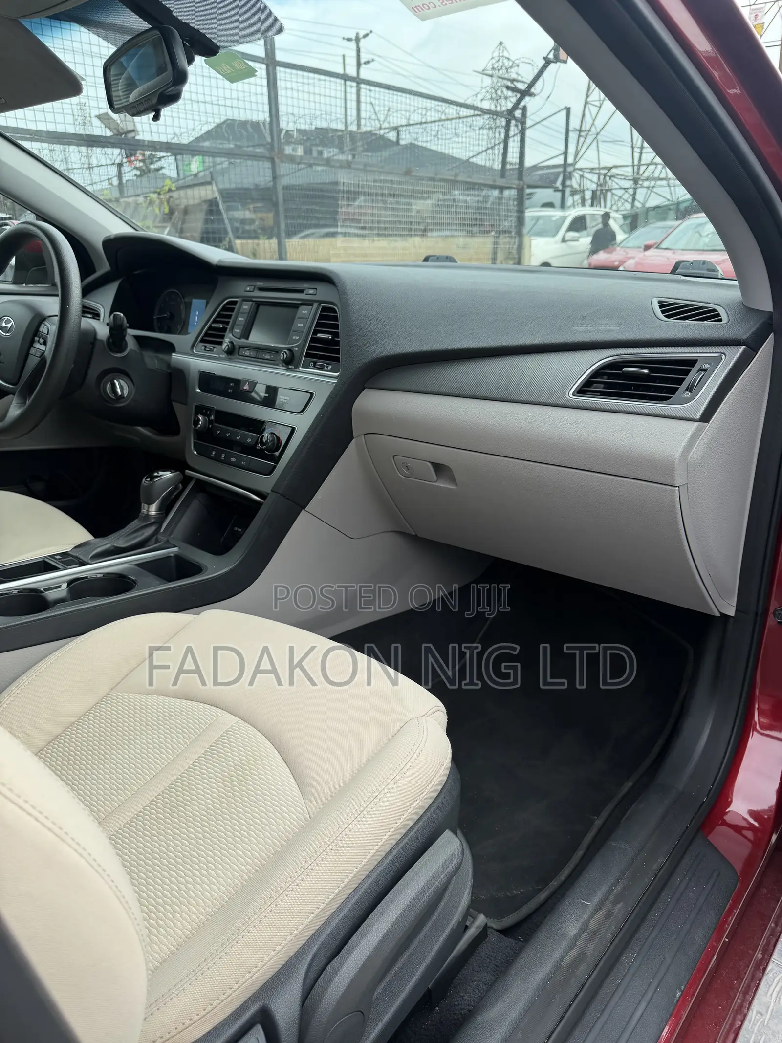 Hyundai Sonata Eco 4dr Sedan (1.6L 4cyl Turbo 7AM) 2015 Red