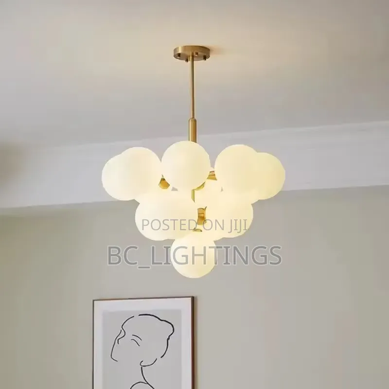 Modern Luxury Circular Creative Nordic Living Room Dining Room Light
