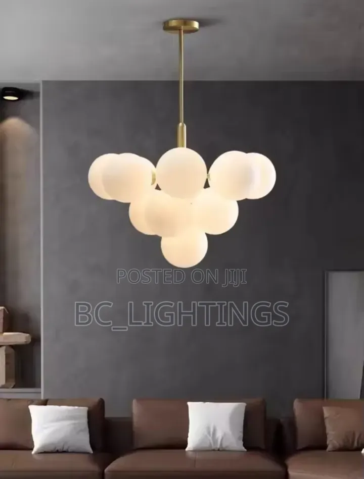 Modern Luxury Circular Creative Nordic Living Room Dining Room Light