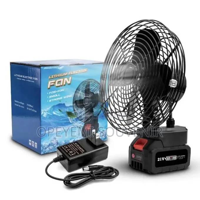 Lithium Batteries Desk Fan