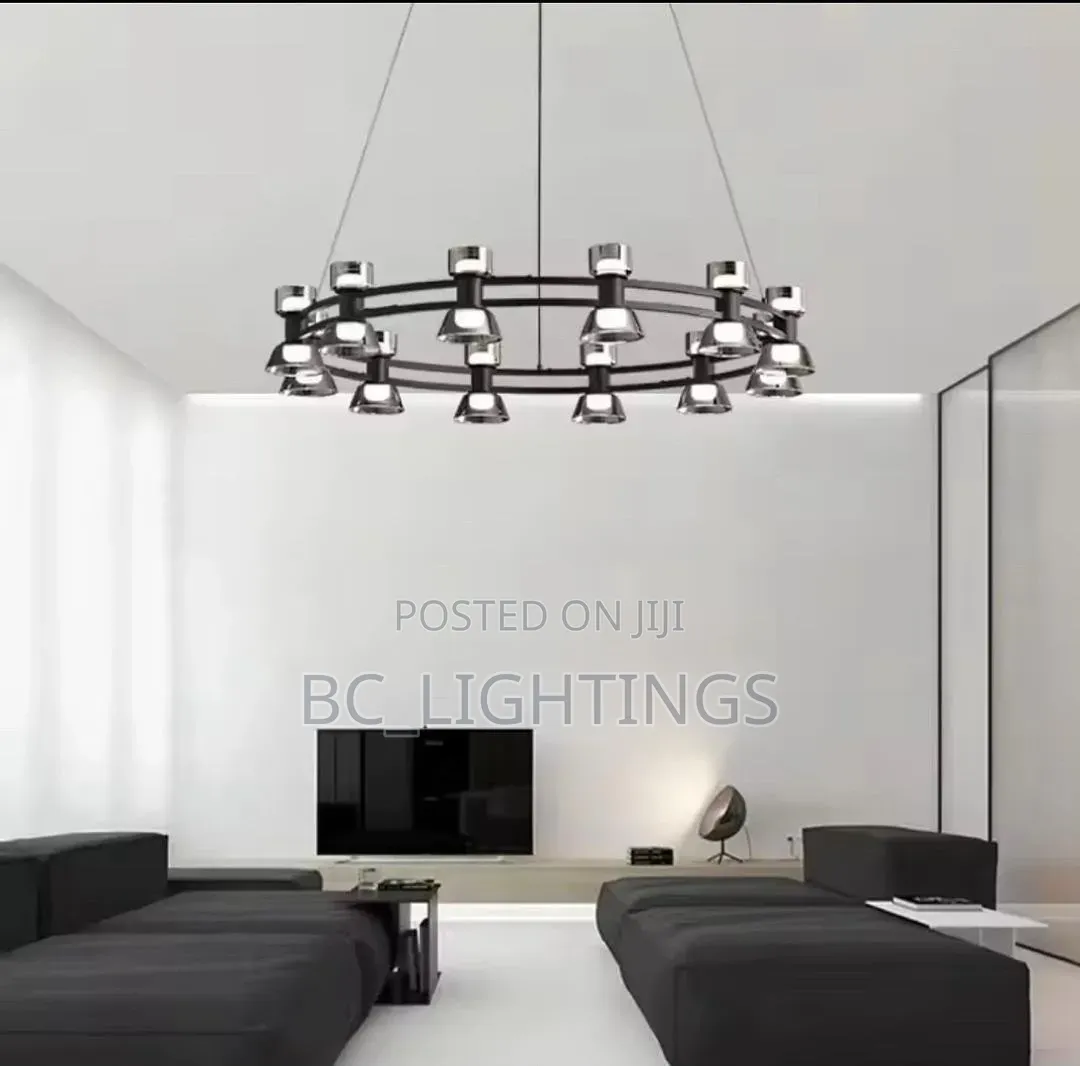 Modern Luxury Glass Chandelier Lights Living Room Bedroom Restaurant