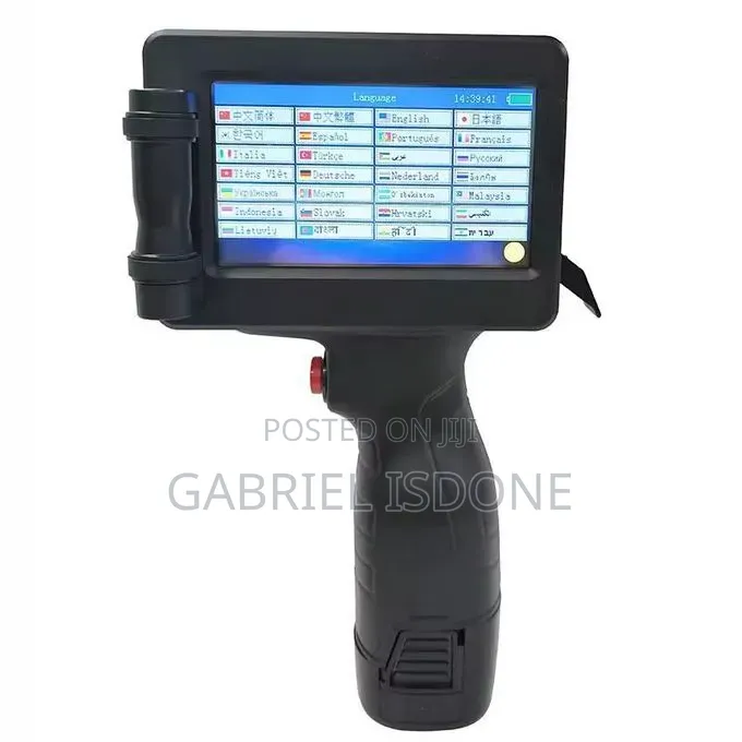 Intelligent Handheld Inkjet Printer With Cartridge Print Any Surface