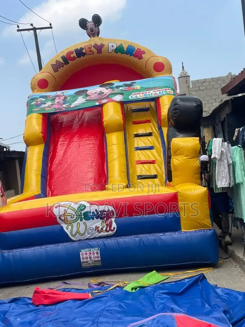 Bouncing Castle With Slide for Children