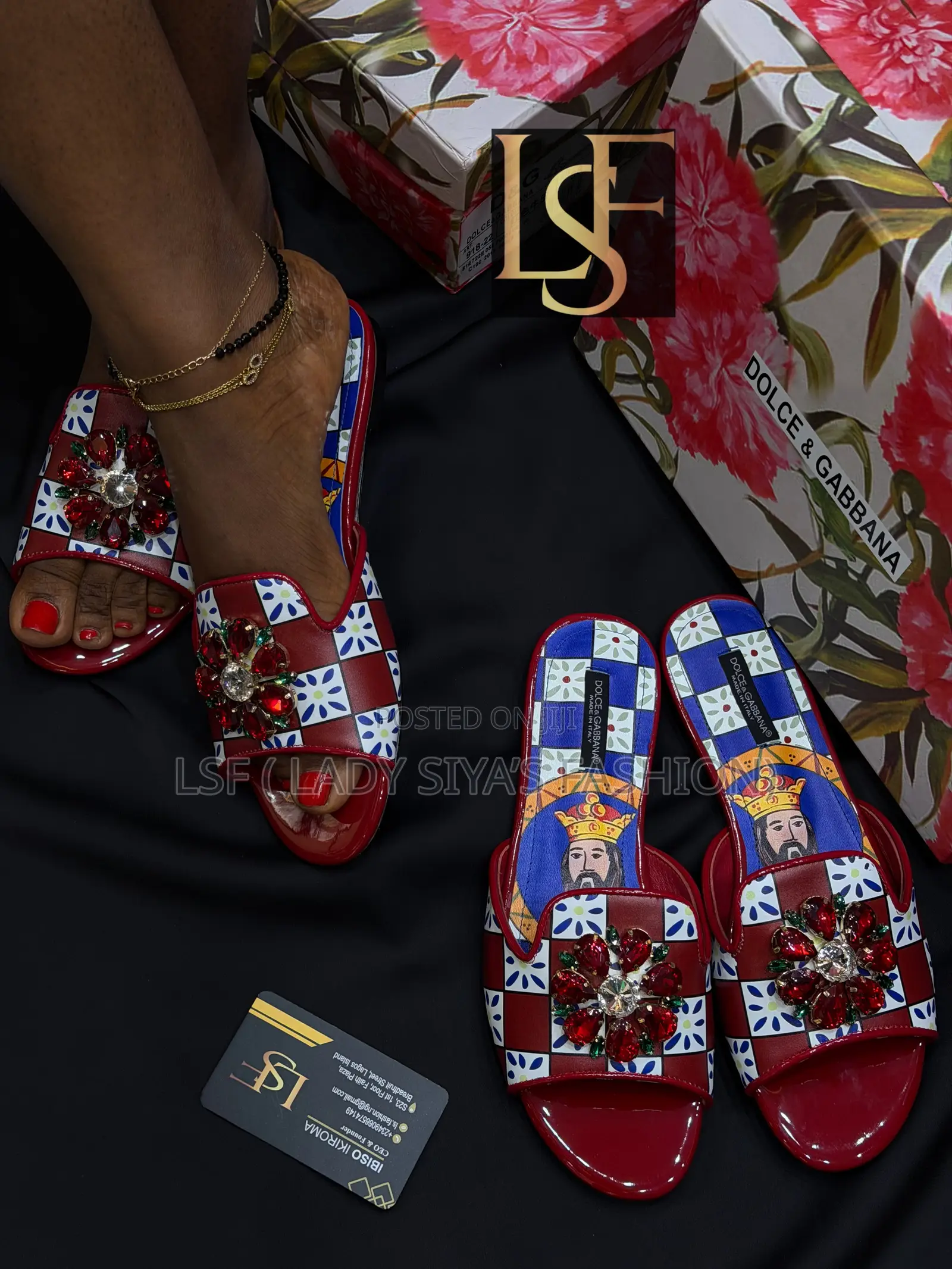 Luxury D G Slippers