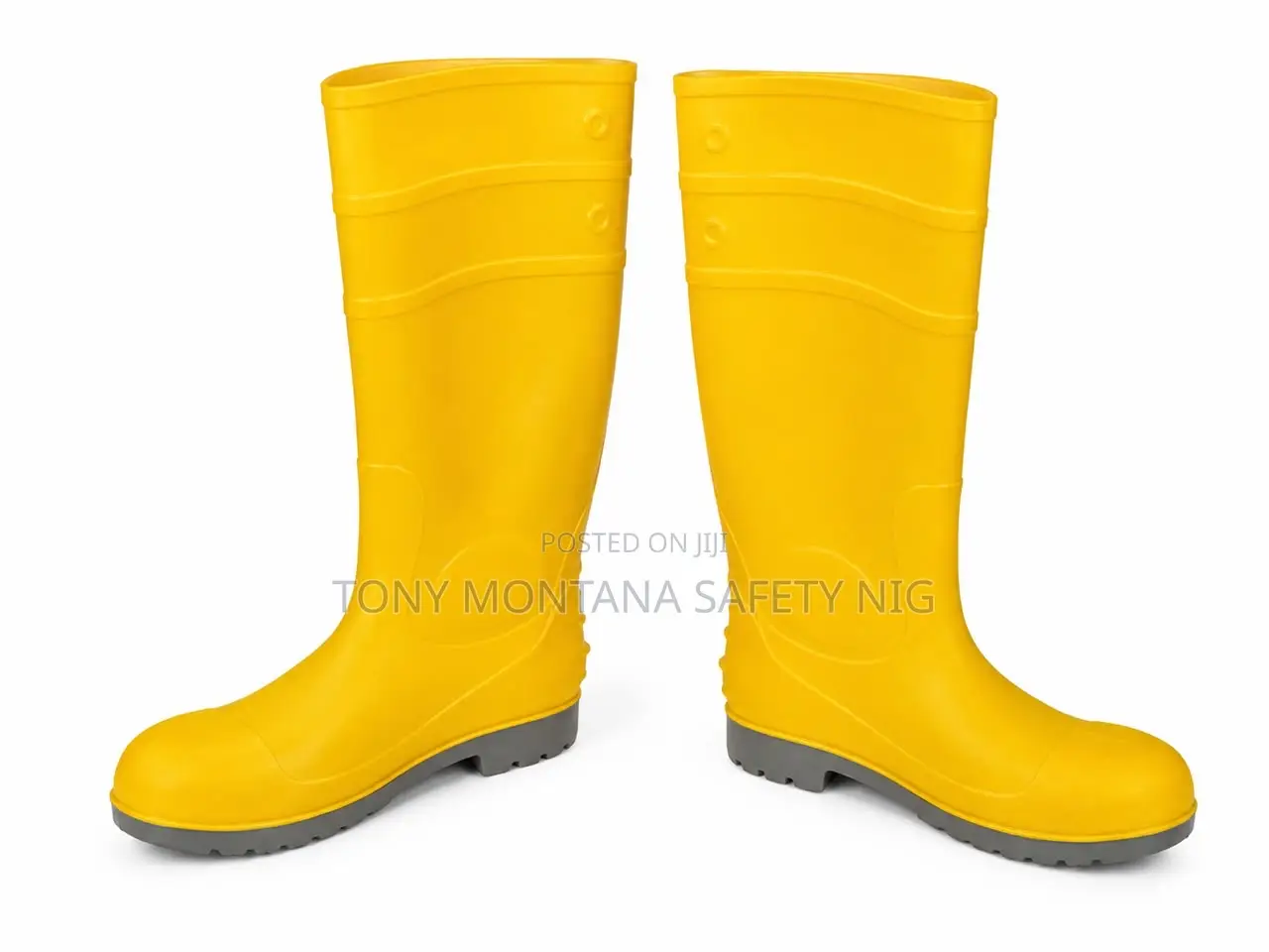 Industrial Safety Rainboot - With Steel Toe - Waterproof Work Boot