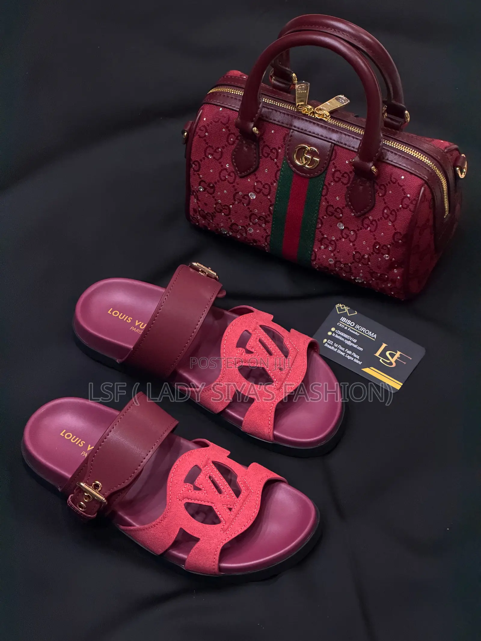 Luxury LV Slides