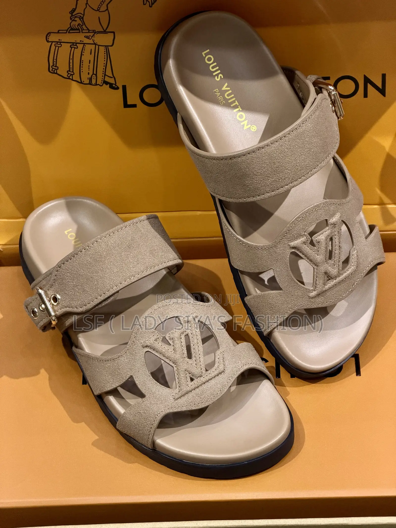 Luxury LV Slides