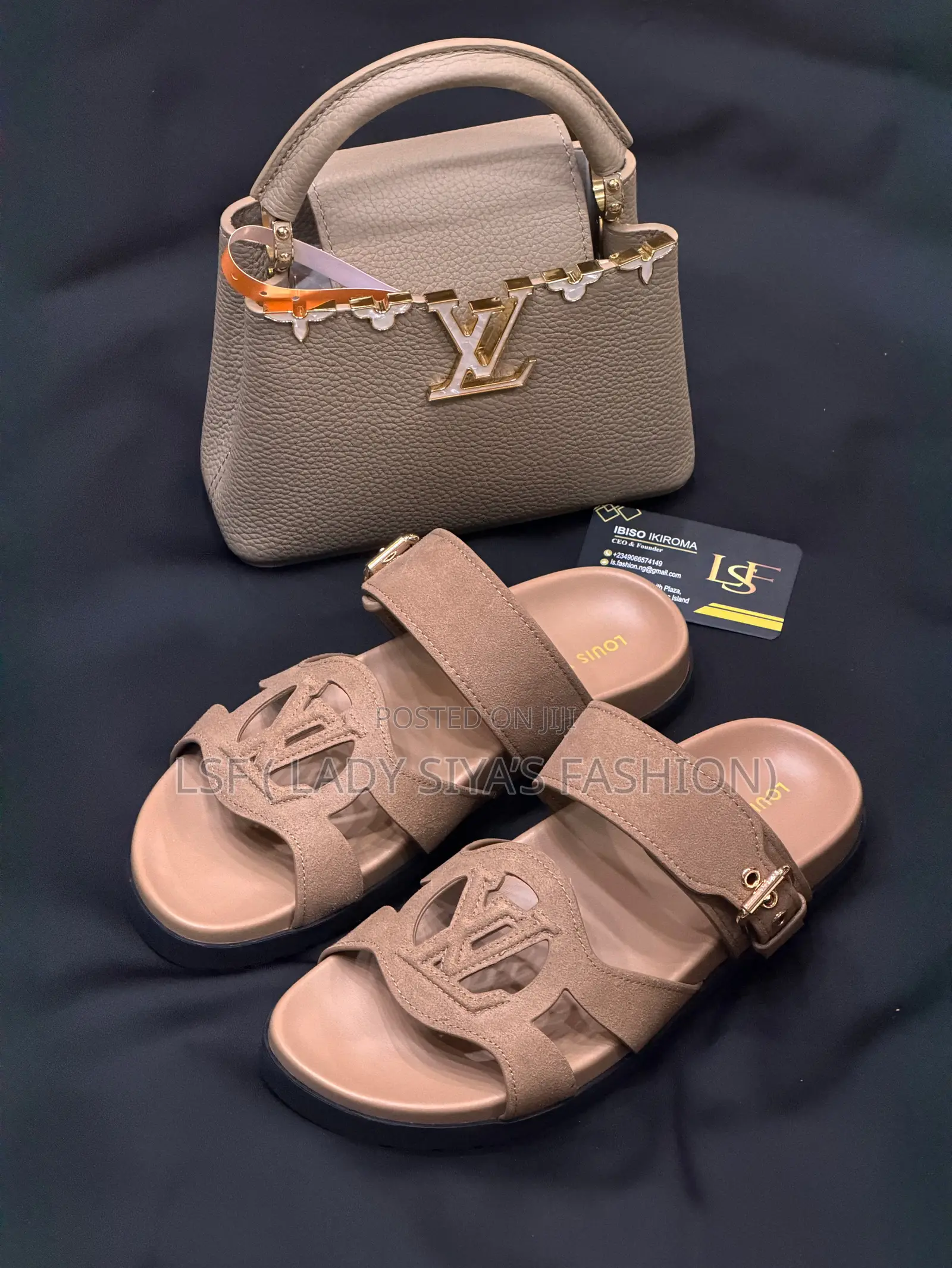 Luxury LV Slides
