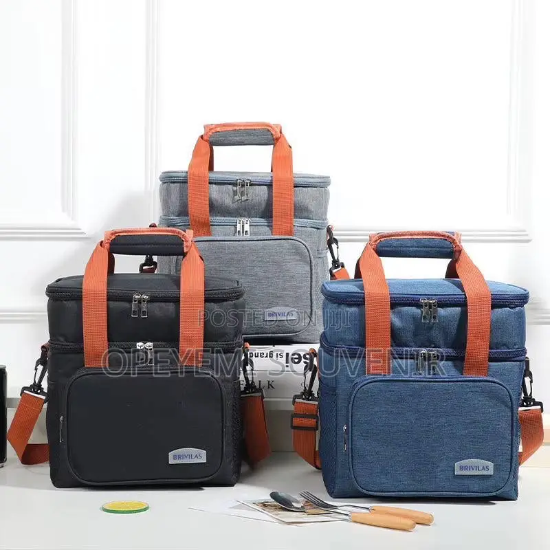 2 Layer Insulated Lunch Bag