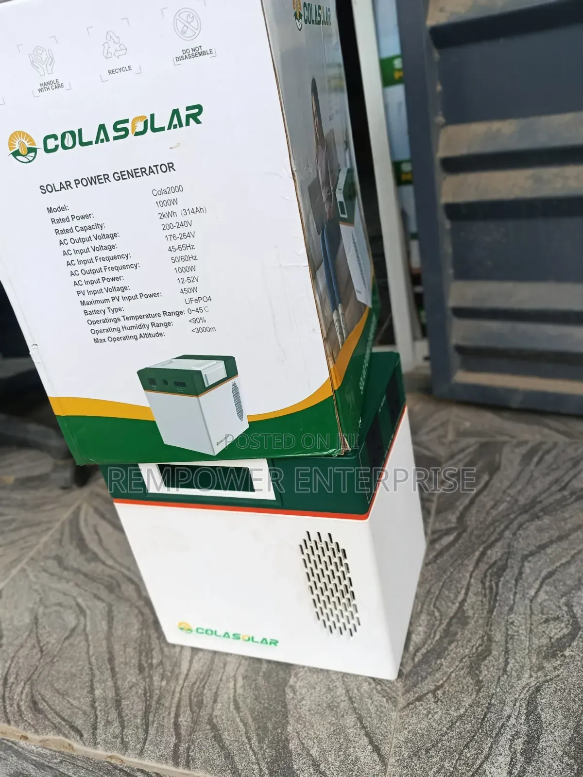 Cola2000 Solar 1000w