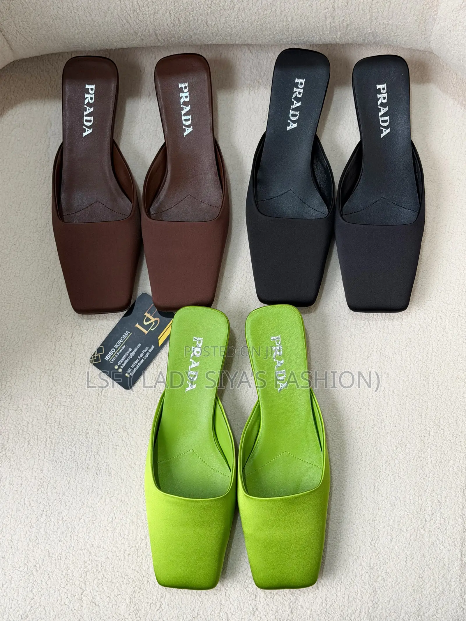 Luxury Prada Kitten Heels