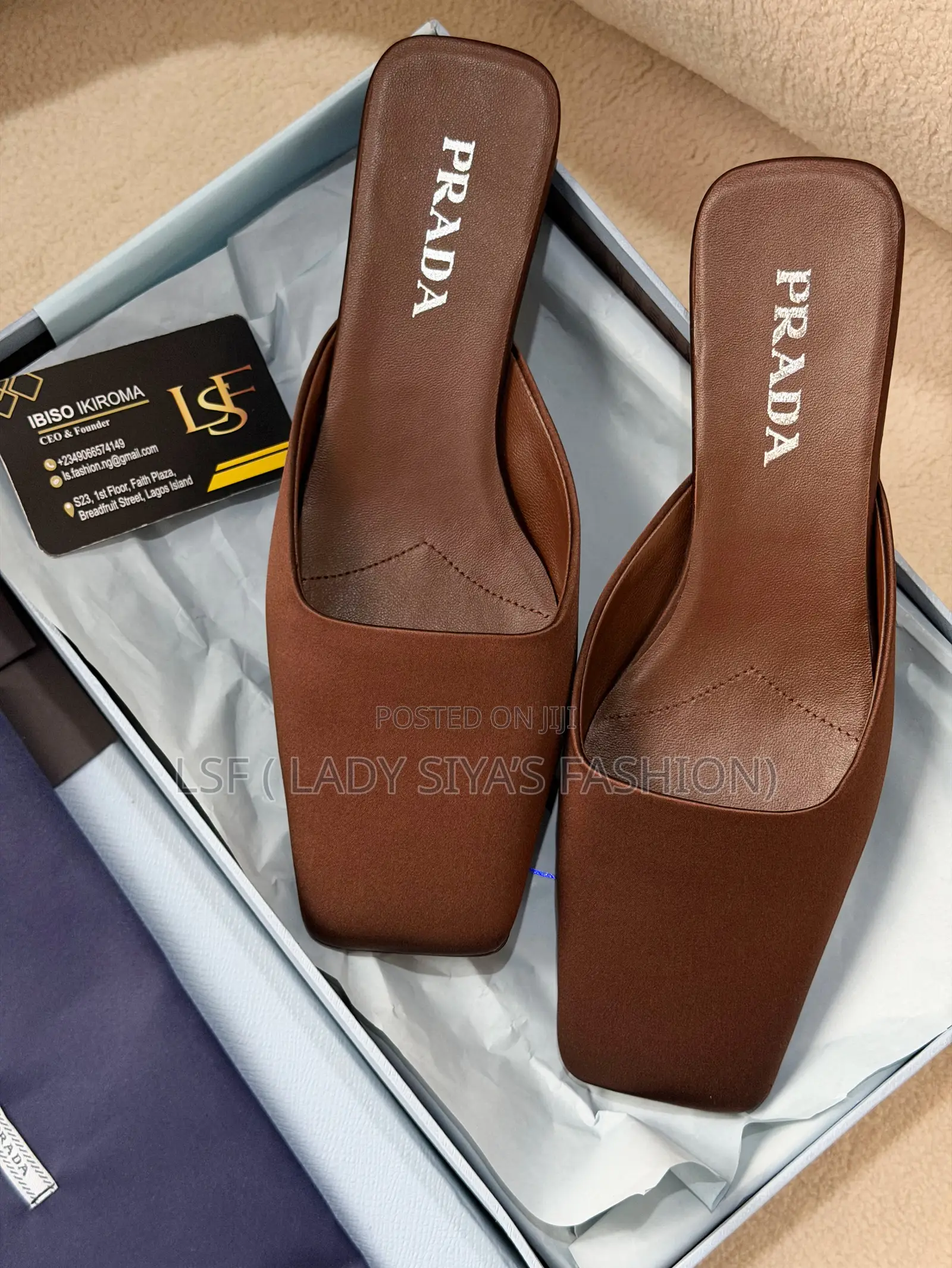 Luxury Prada Kitten Heels