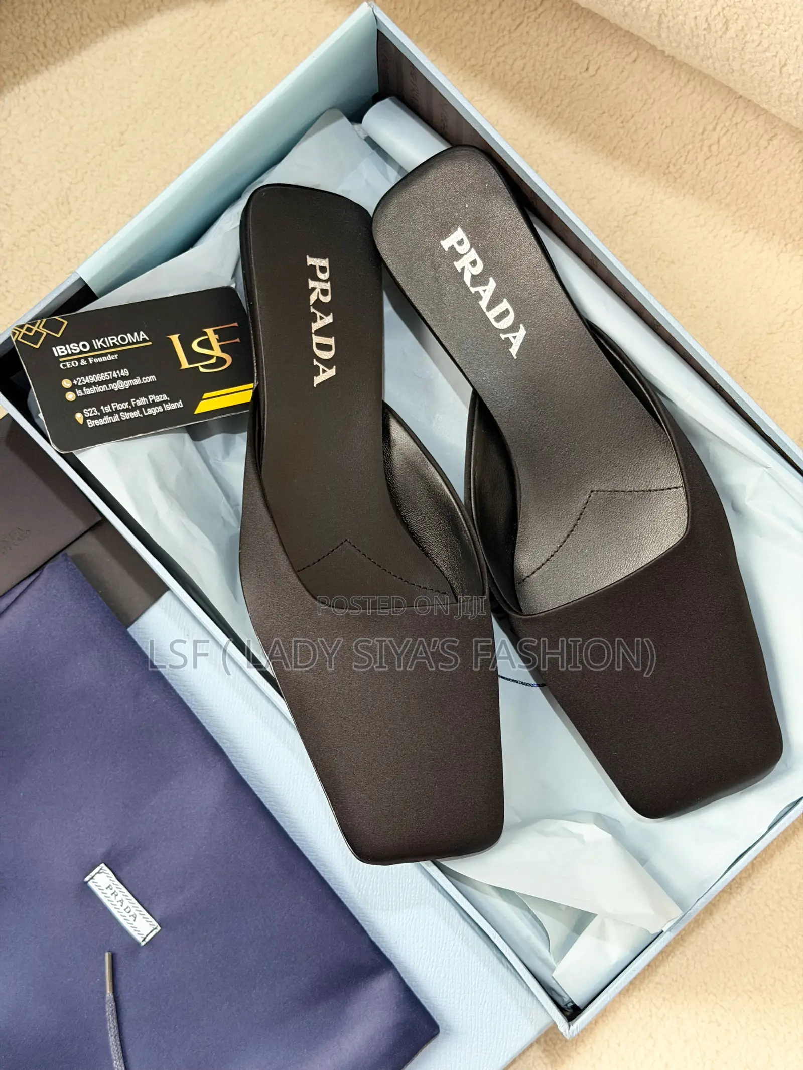 Luxury Prada Kitten Heels