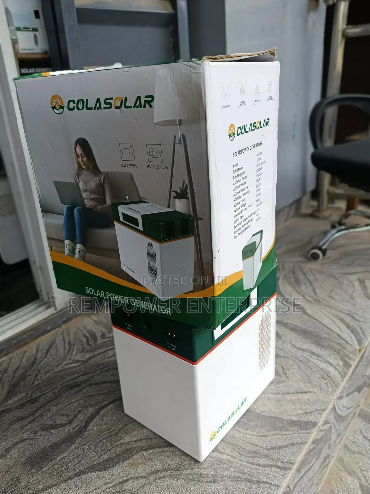 Come Get This Solar Generator and Stay Away From Nepa Wahalaa 1000watt