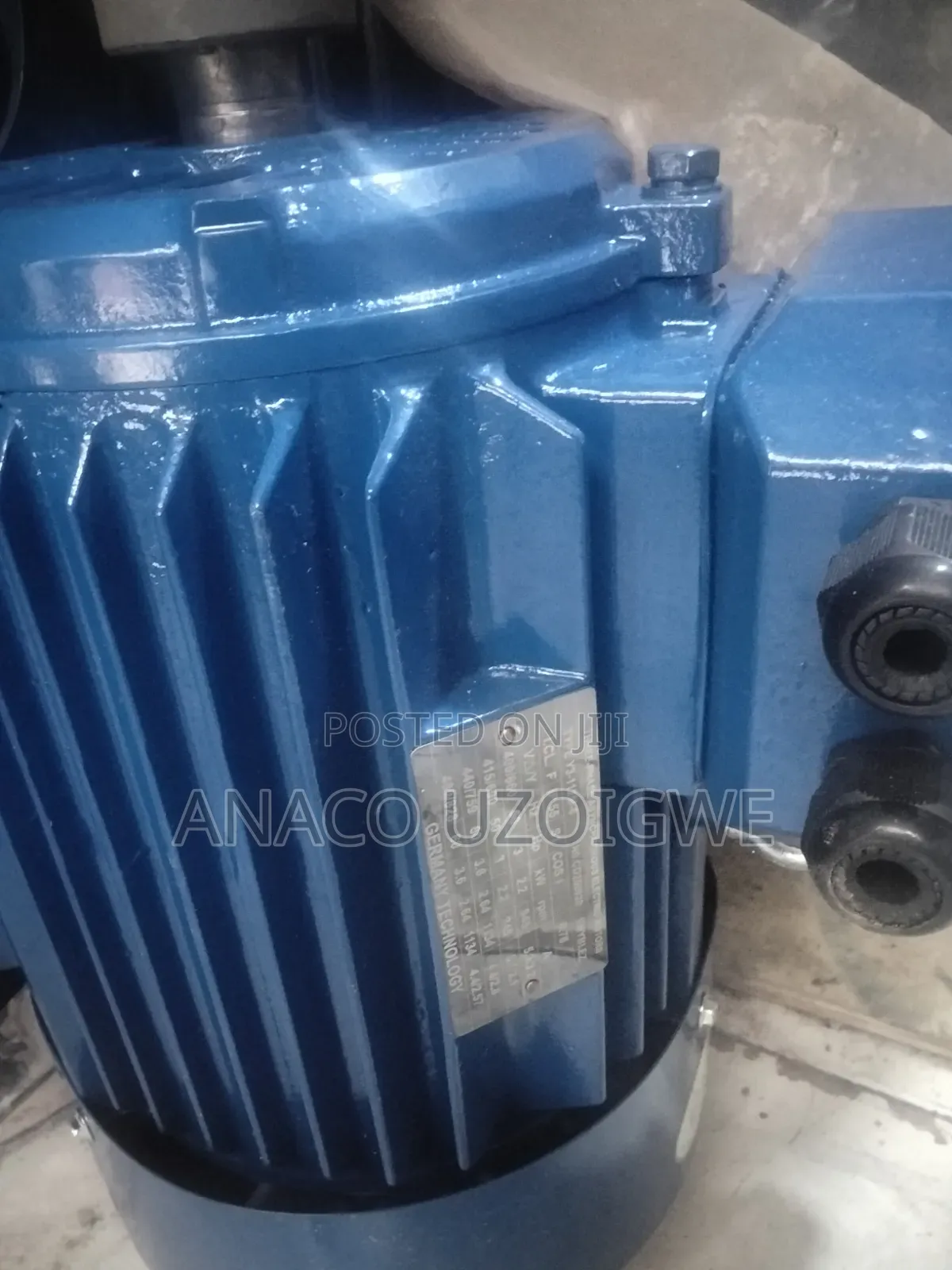 2/1 Stainless Pump Coupled With 3 HP Motor