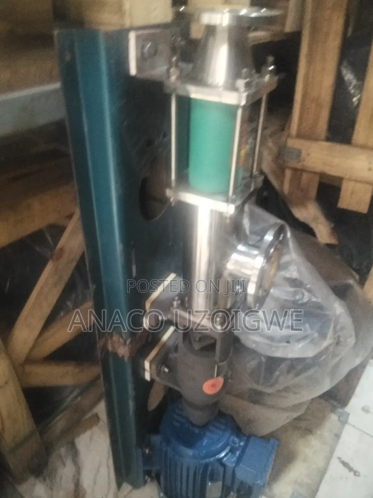 2/1 Stainless Pump Coupled With 3 HP Motor