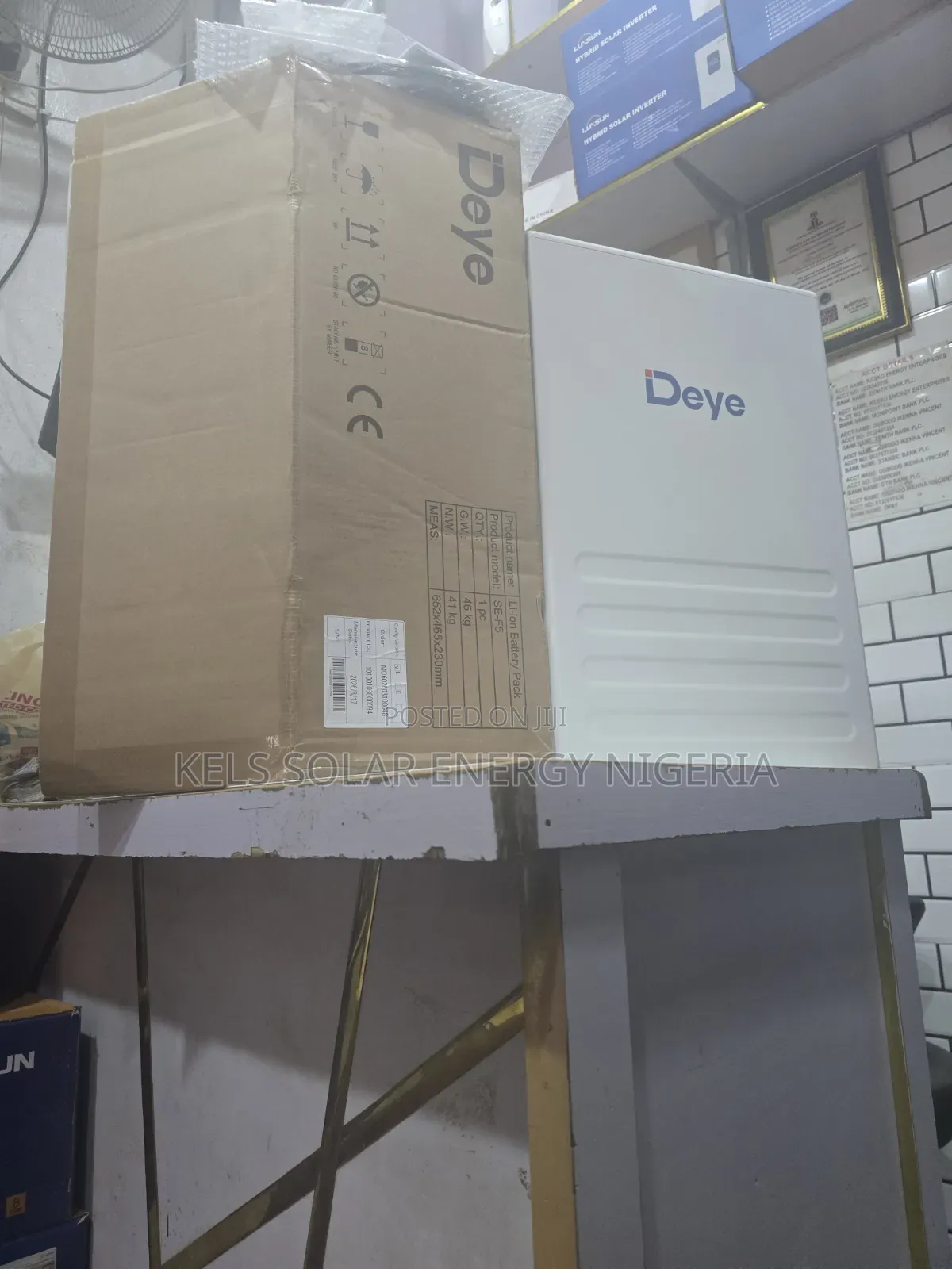5kwh Deye Lithium Battery 48v