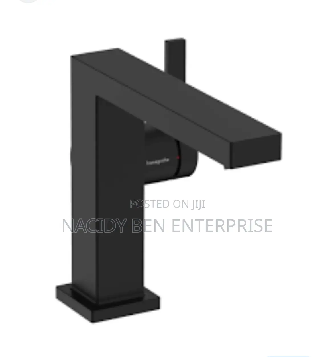 7- Shaped Mixer Black Tap