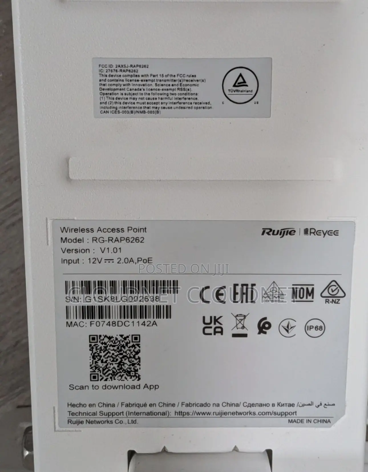 Ruijie Rap 6262 AX 3000