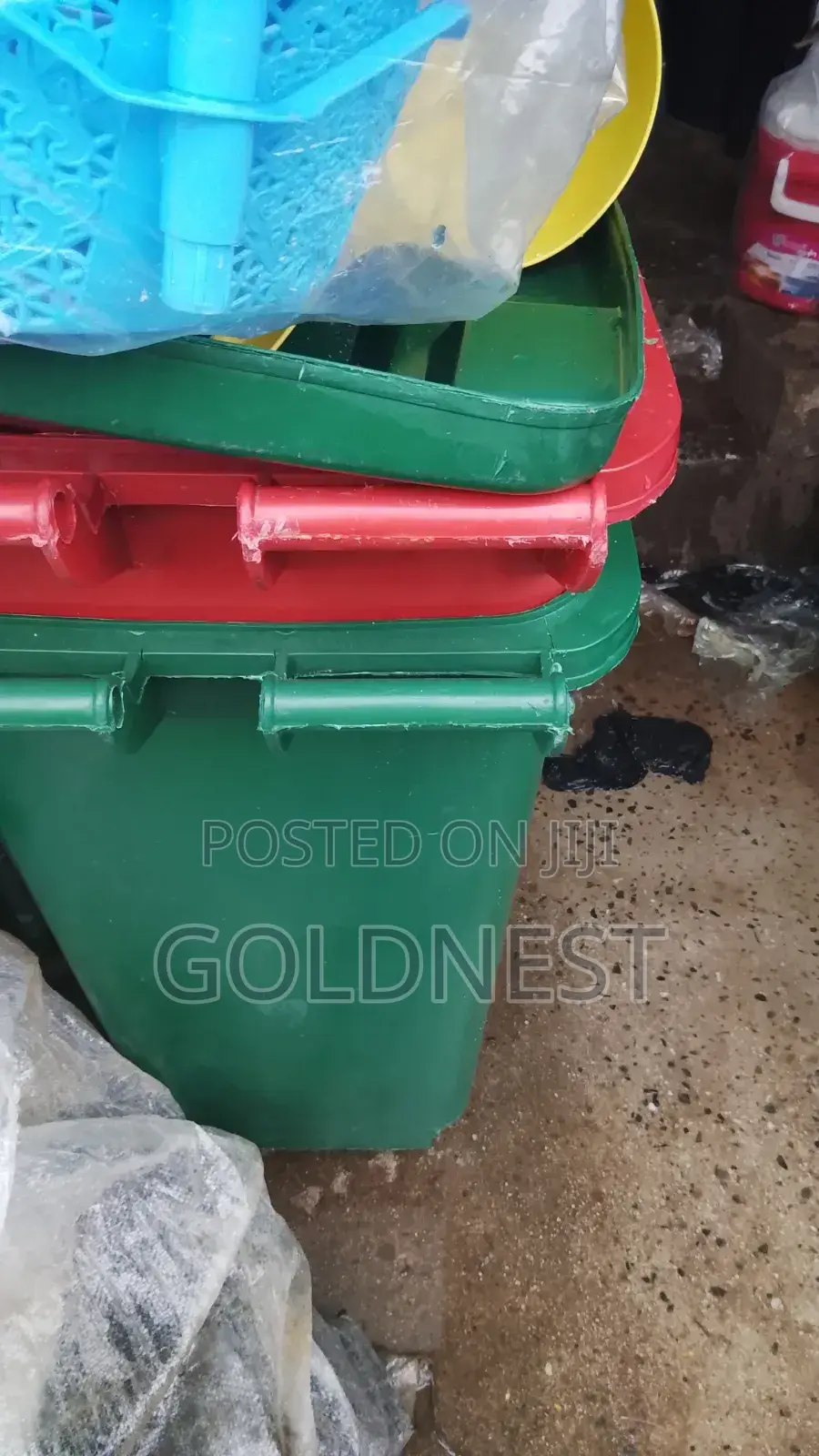 Plastic Waste Bin 120ltr