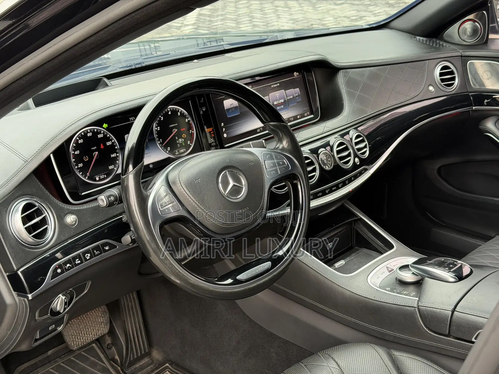Mercedes-Benz S-Class Maybach S 600 (X222) 2016 Black