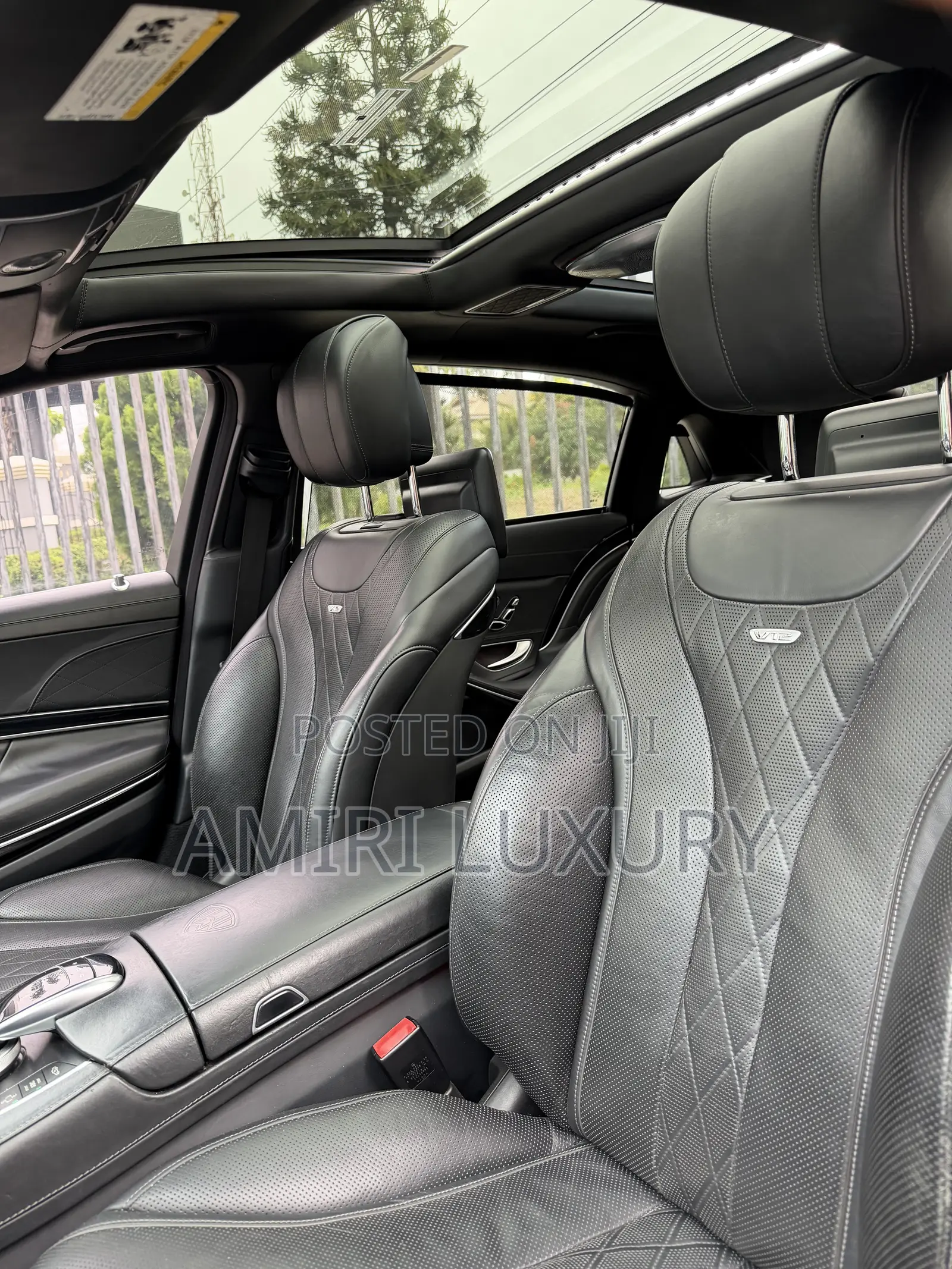 Mercedes-Benz S-Class Maybach S 600 (X222) 2016 Black