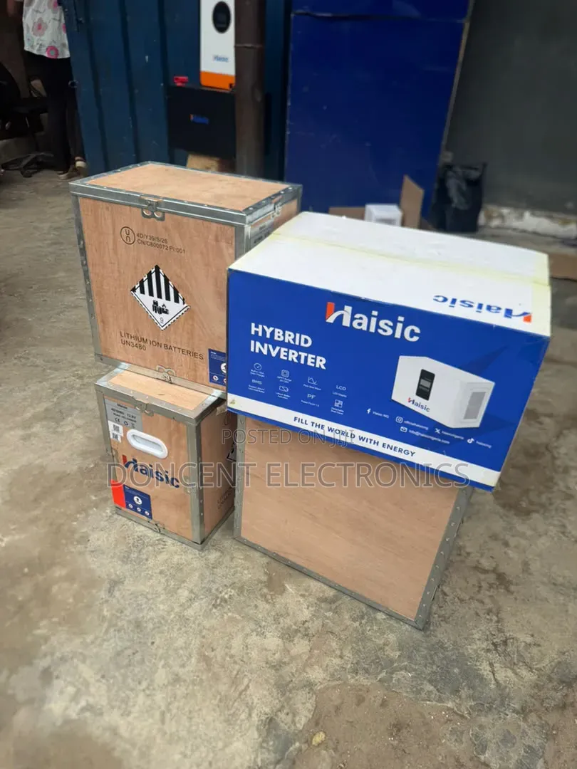 Haisic 4.2kva 8kwh All in One Solar Generator