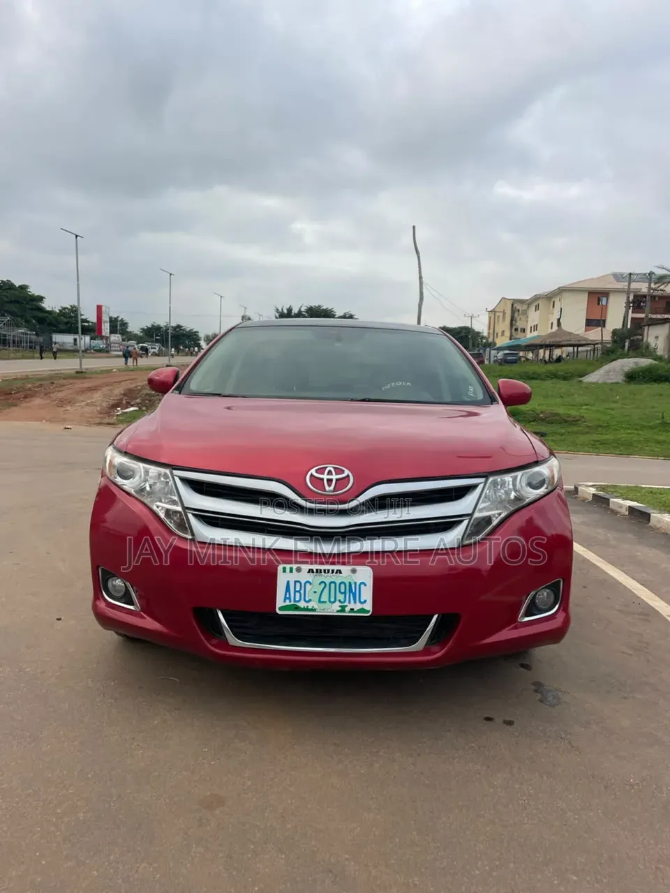 Toyota Venza 2010 Red