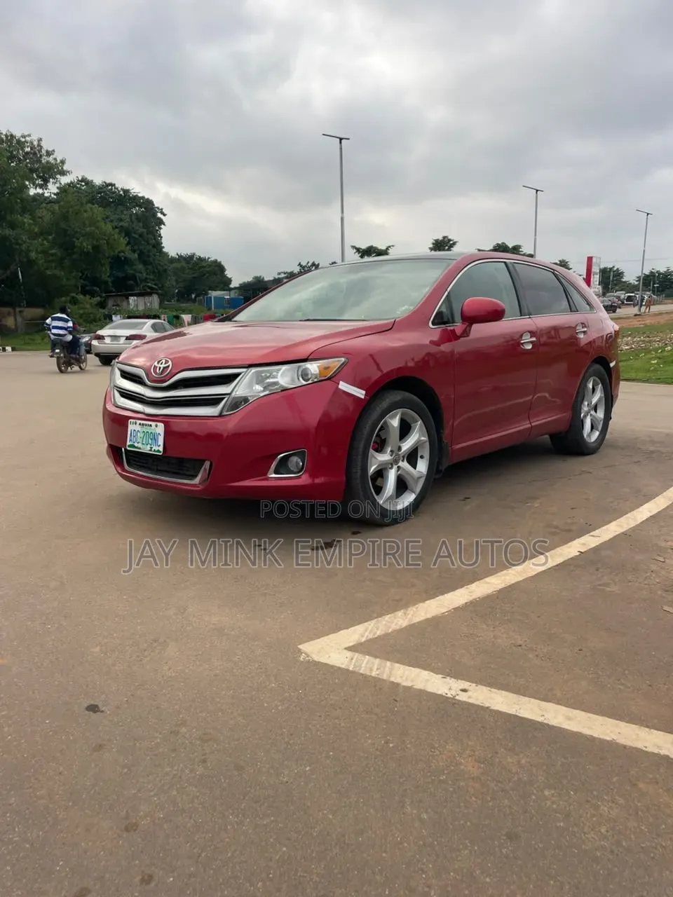 Toyota Venza 2010 Red
