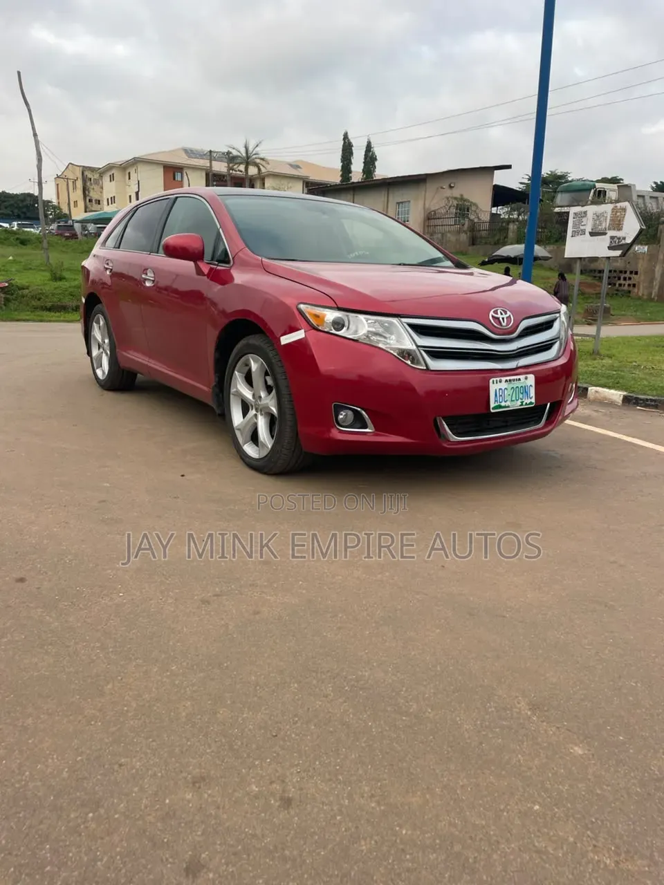 Toyota Venza 2010 Red