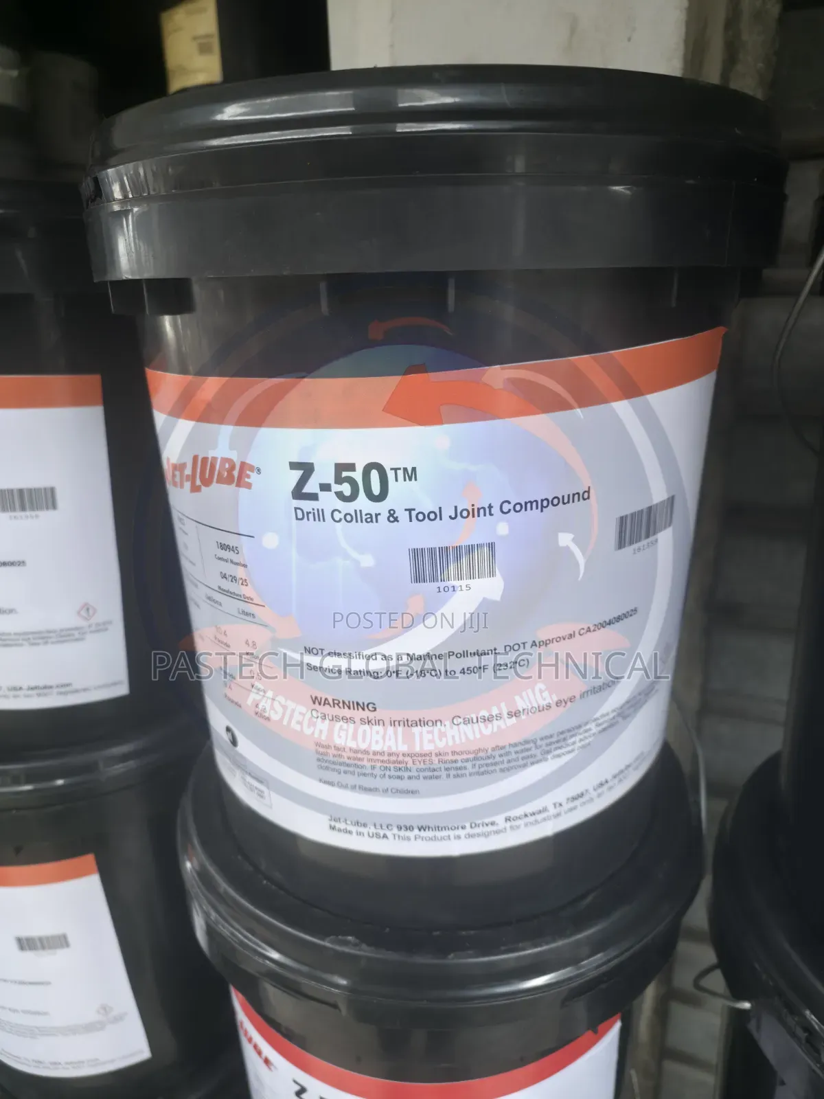 Jet-Lube Z-50 Drill Collar Tool Joint Compound || 18kg