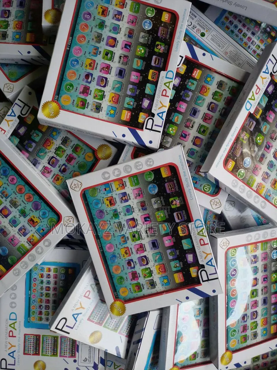 Battery-Operated Educational Playpad Tablet