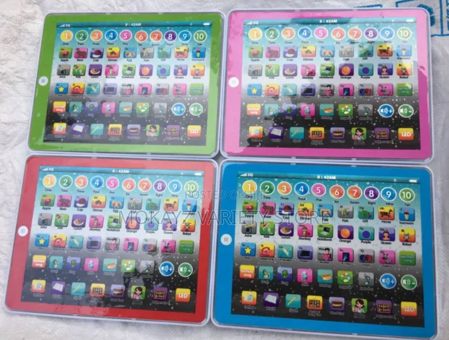 Battery-Operated Educational Playpad Tablet