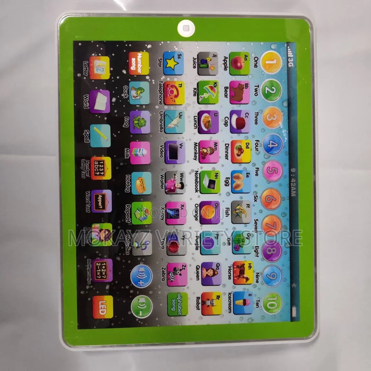 Battery-Operated Educational Playpad Tablet